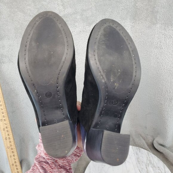 Cordani Shoes Womens EU 37 US 6.5-7 Black Suede Gerry Ankle Boots - Picture 7 of 11